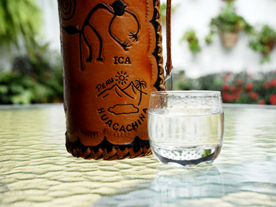 Souvenir Pisco Bottle from Ica, Peru Souvenir Pisco Bottle from Ica, Peru - Souvenir Pisco Bottle from Ica, Peru