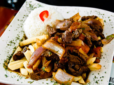 Lomo Saltado - Lomo Saltado is part of the traditional Creole cuisine of the Peruvian coast