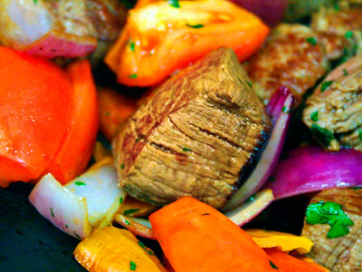 Lomo Saltado Peruvian Dish - Traditional Peruvian Creole Food, Lomo Saltado from Lima, Peru