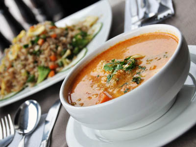 Quinoa Chowder - Quinoa chowder is a traditional Peruvian dish that you can enjoy at Pirwa Restaurant in Cusco, Peru