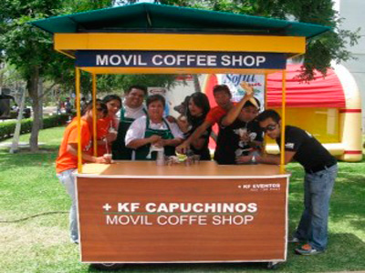 Cafe movil - Carrito cafetero movil, una nueva forma de ofrecer el café.