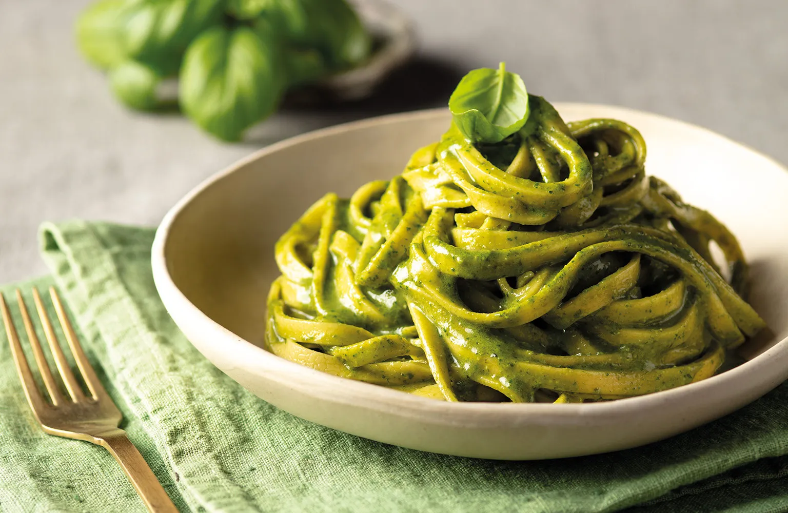 Fettuccine Pesto