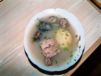 Lawa de chuño  - Sopa tradicional a base de papa seca conocida como el chuño