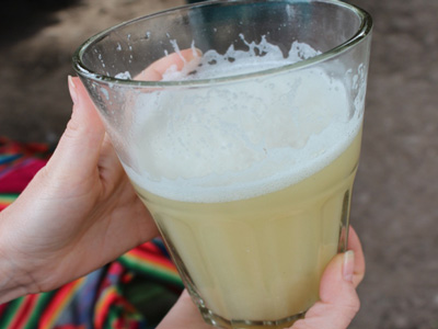 chicha de jora - Bebida tipica del cusco