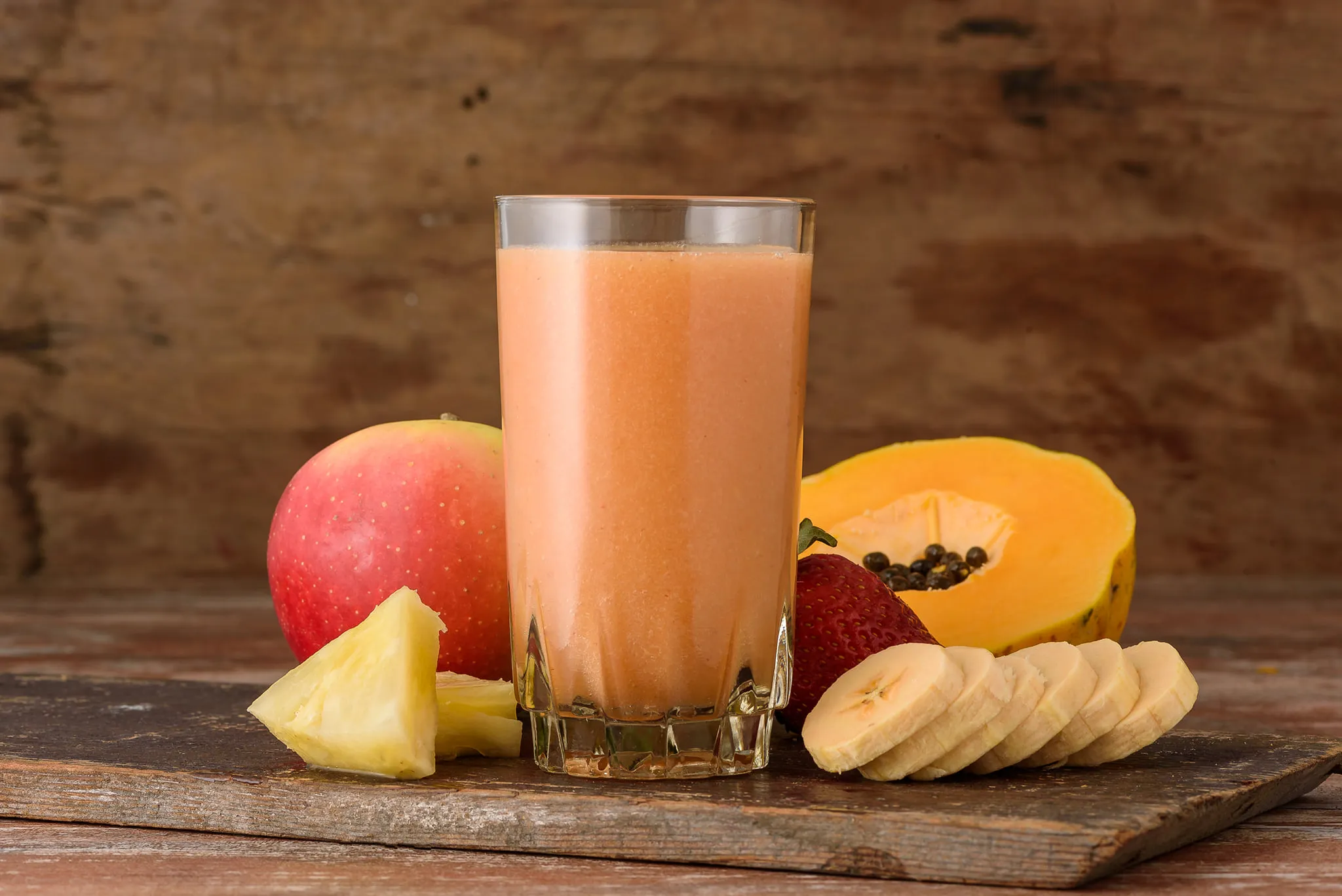 Jugo mixto con leche - Jugo mixto con leche