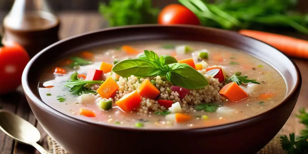 Sopa Nativa de Quinua - Sopa Nativa de Quinua